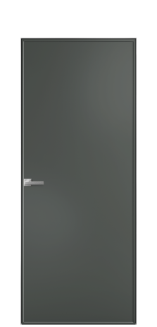 Дверь межкомнатная Line 1 Цвет Пихтовый Покрытие Эмаль  Наличник Скрытый короб хром Цена 68303