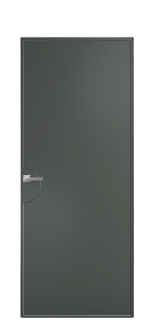 Дверь межкомнатная Line 2 Цвет Пихтовый Покрытие Эмаль  Наличник Скрытый короб хром Цена 68303