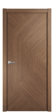 Дверь межкомнатная Unit 08 Цвет ESPRESSO 1017M Покрытие Шпон Fine Line  Наличник L 75 Цена 44463
