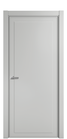 Дверь межкомнатная Line 5 Цвет Телегрей Покрытие Эмаль  Наличник L 75 Цена 49475