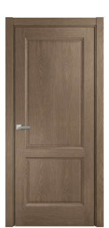 Дверь межкомнатная Neoclassic 2 Цвет Дуб Мускат Покрытие Шпон натуральный  Наличник L 75 Цена 48050