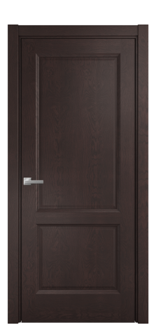 Дверь межкомнатная Неоклассик 2 Цвет Мореный Дуб Покрытие Шпон натуральный  Наличник L 75 Цена 48050