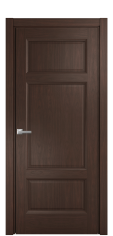Дверь межкомнатная Неоклассик 3 Цвет Каштановый Орех Покрытие Шпон натуральный  Наличник L 75 Цена 52600