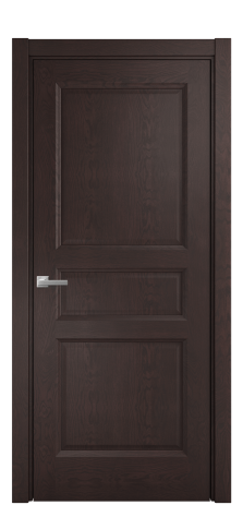 Дверь межкомнатная Неоклассик 4 Цвет Мореный Дуб Покрытие Шпон натуральный  Наличник L 75 Цена 48050