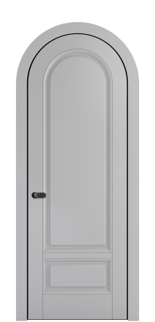 Дверь межкомнатная А-Сиена 2 Цвет Галечный Покрытие ЭМАЛИ Эмаль Наличник  AP 90 Цена 103134